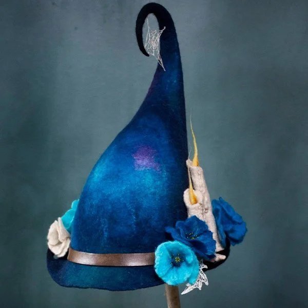 Last Day Promotion 49% OFF  Halloween Party Felt Witch Hats