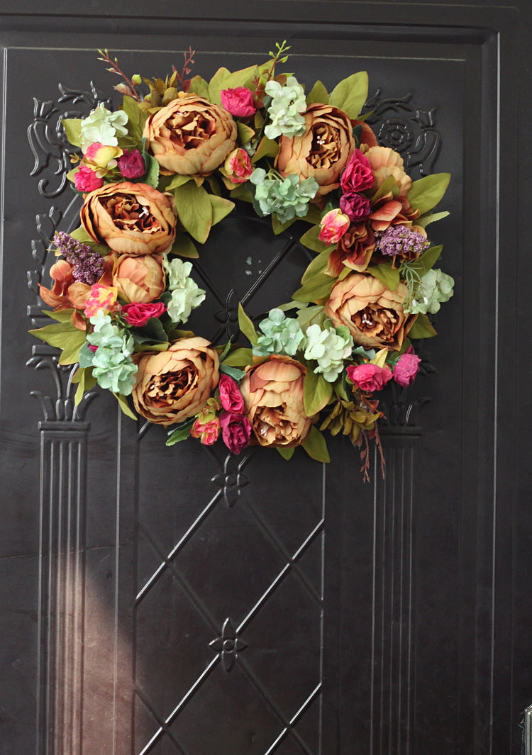 New Arrival-Peony Wreath Buy 2free shipping