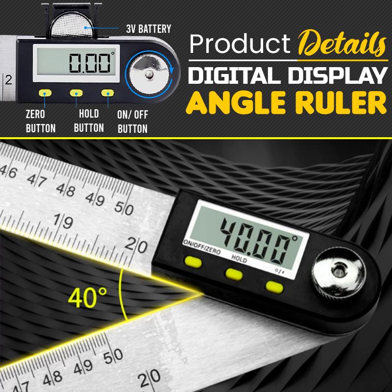 Hot Sale-Digital display Angle ruler