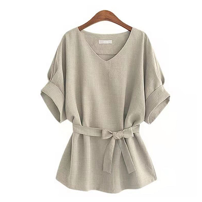 Linen Doll Sleeve Shirt