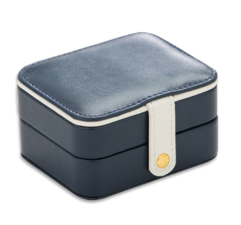 Portable jewelry storage box