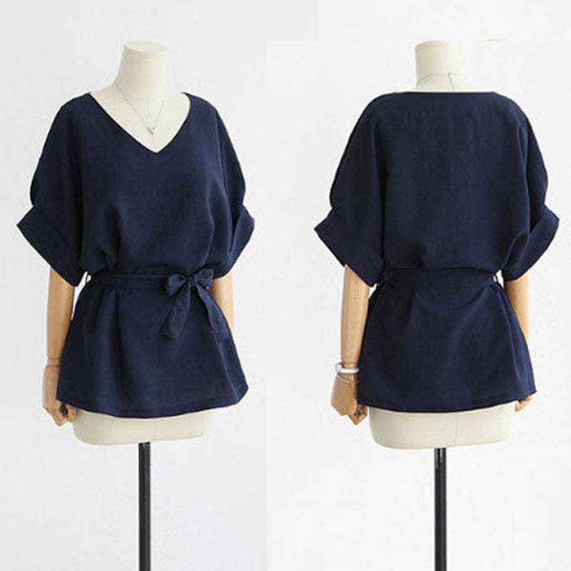 Linen Doll Sleeve Shirt