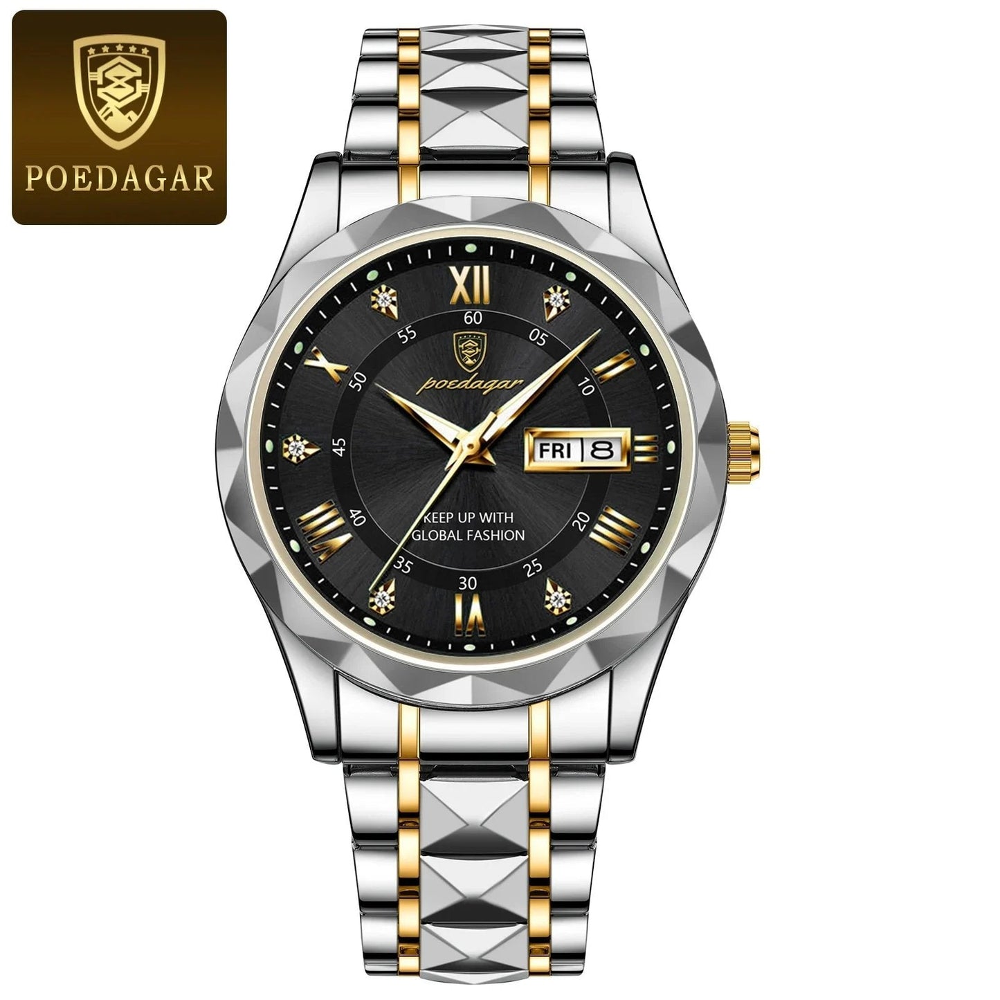 Waterproof Top Brand Luxury Man Wristwatch With Luminous