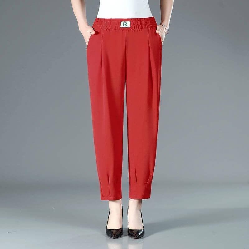 Cool Ice Silk Harem Pants for Women