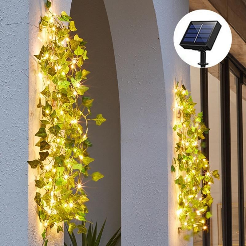 OFF  Solar Rattan Lights