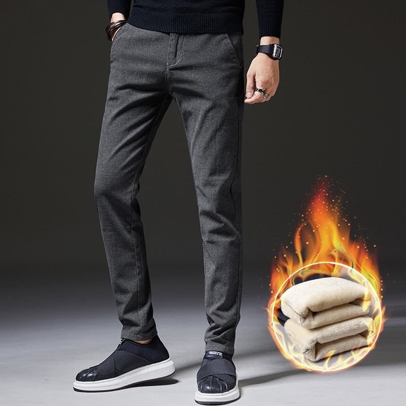 Men's Thick Pants Are Warm and Stylish - Embrace Cold Weather Style