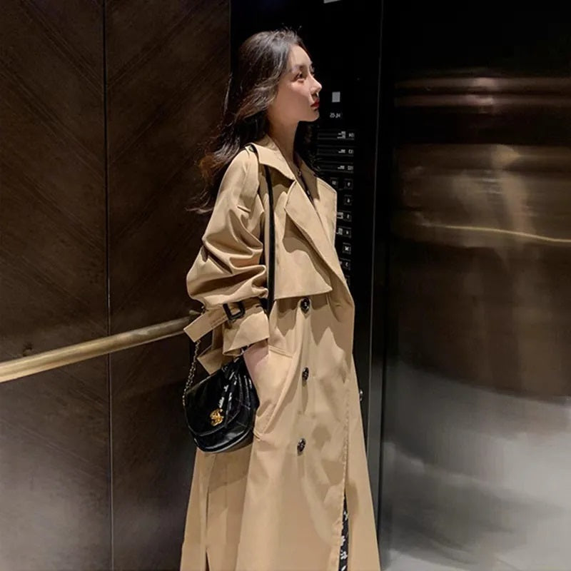 Rea Long Trench Coat