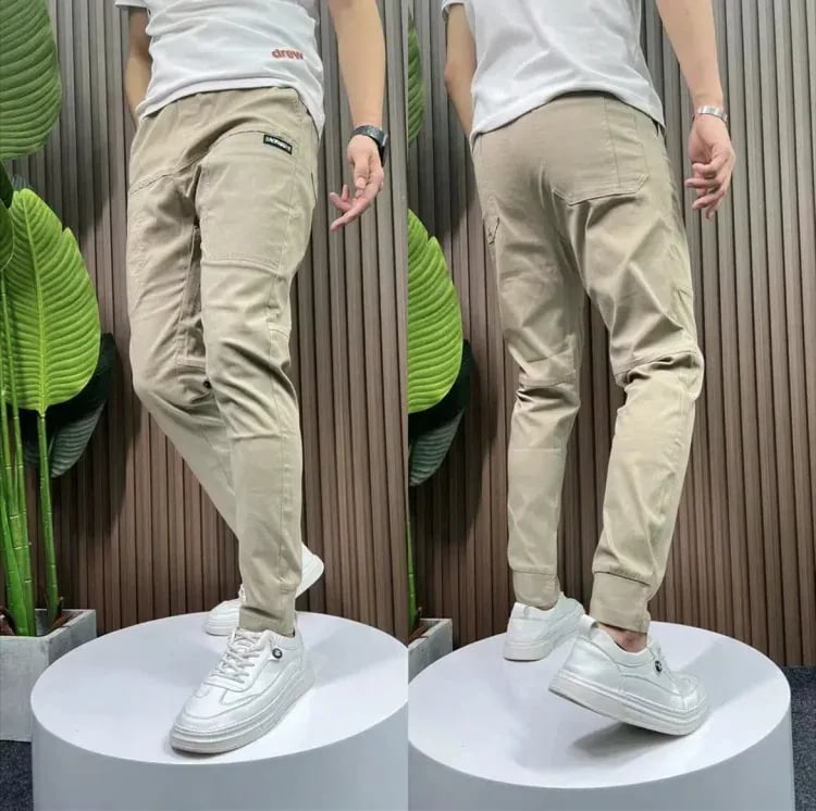 Buy 2 Free Shipping-Men's High Stretch Multi-pocket Skinny Cargo Pants