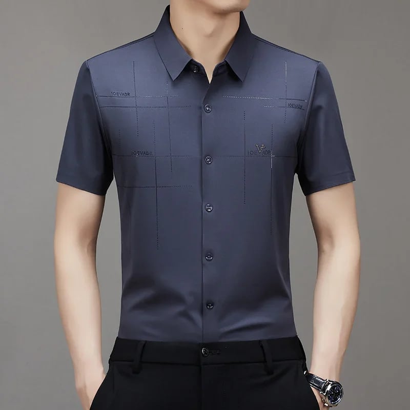 LAST DAY 49% OFF - MEN'S ICE SILK BUSINESS SHIRT(BUY 2 FREE SHIPPING)
