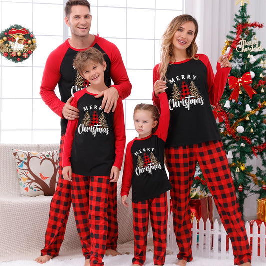 Early Christmas Pre-Sale - 50% Off -Christmas Elements Print Family Pajama Sets