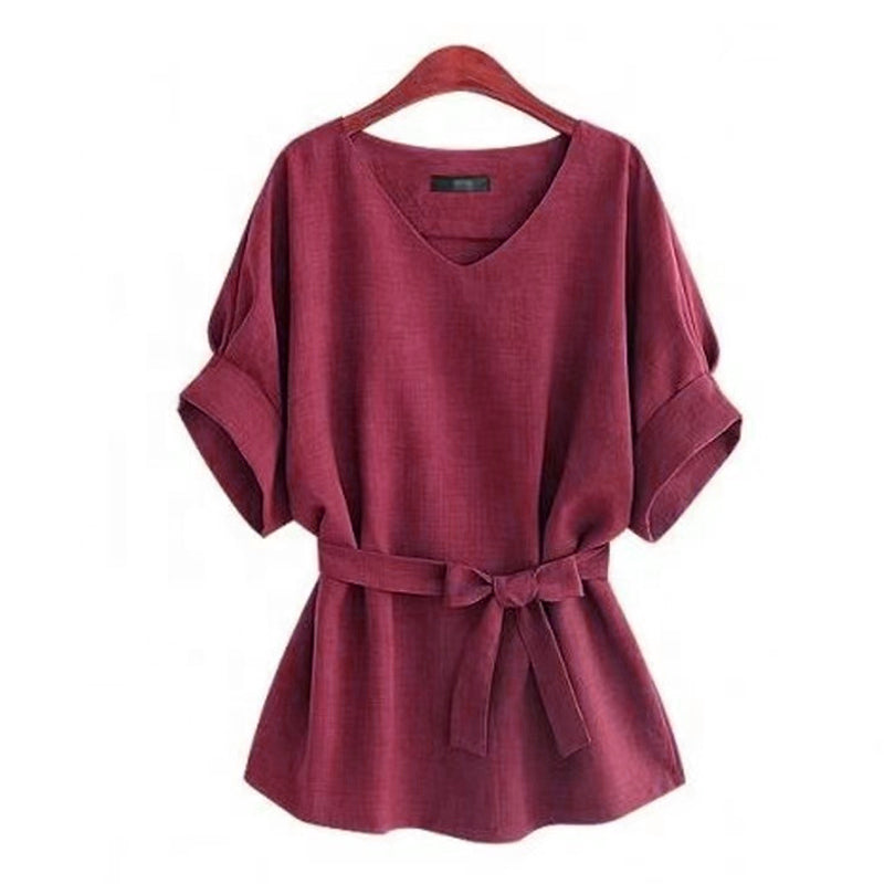 Linen Doll Sleeve Shirt