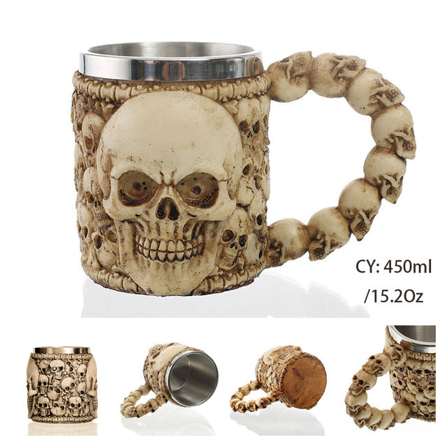 Fantasy Adventure Resin / Stainless Steel Mug