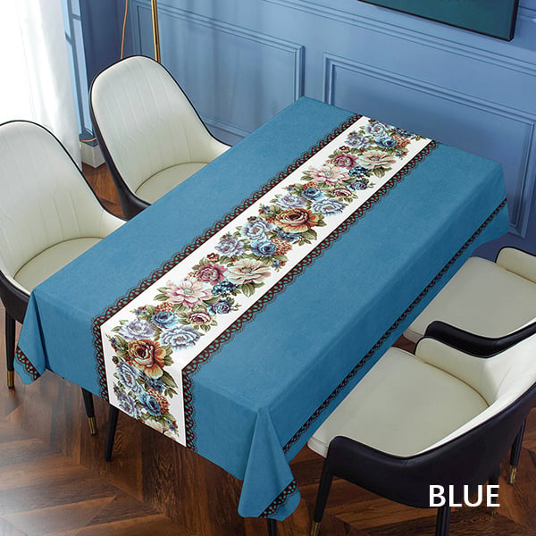 Waterproof and oil-proof embroidered tablecloth