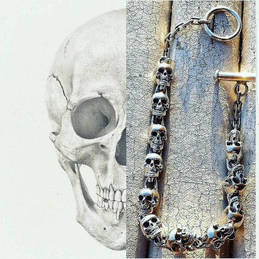 Skull Bracelet Rock Style