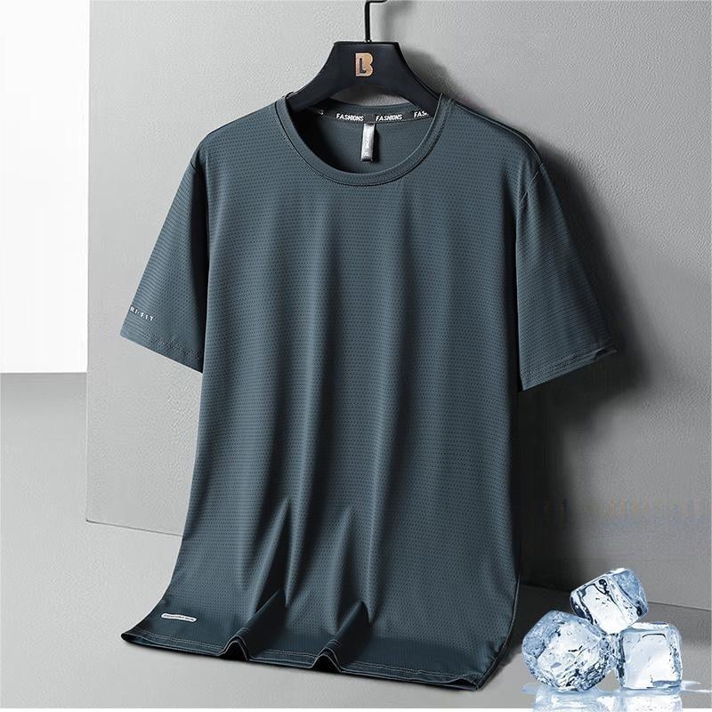 SUMMER HOT SALE - 49% OFFIce Silk Round Neck T-Shirt