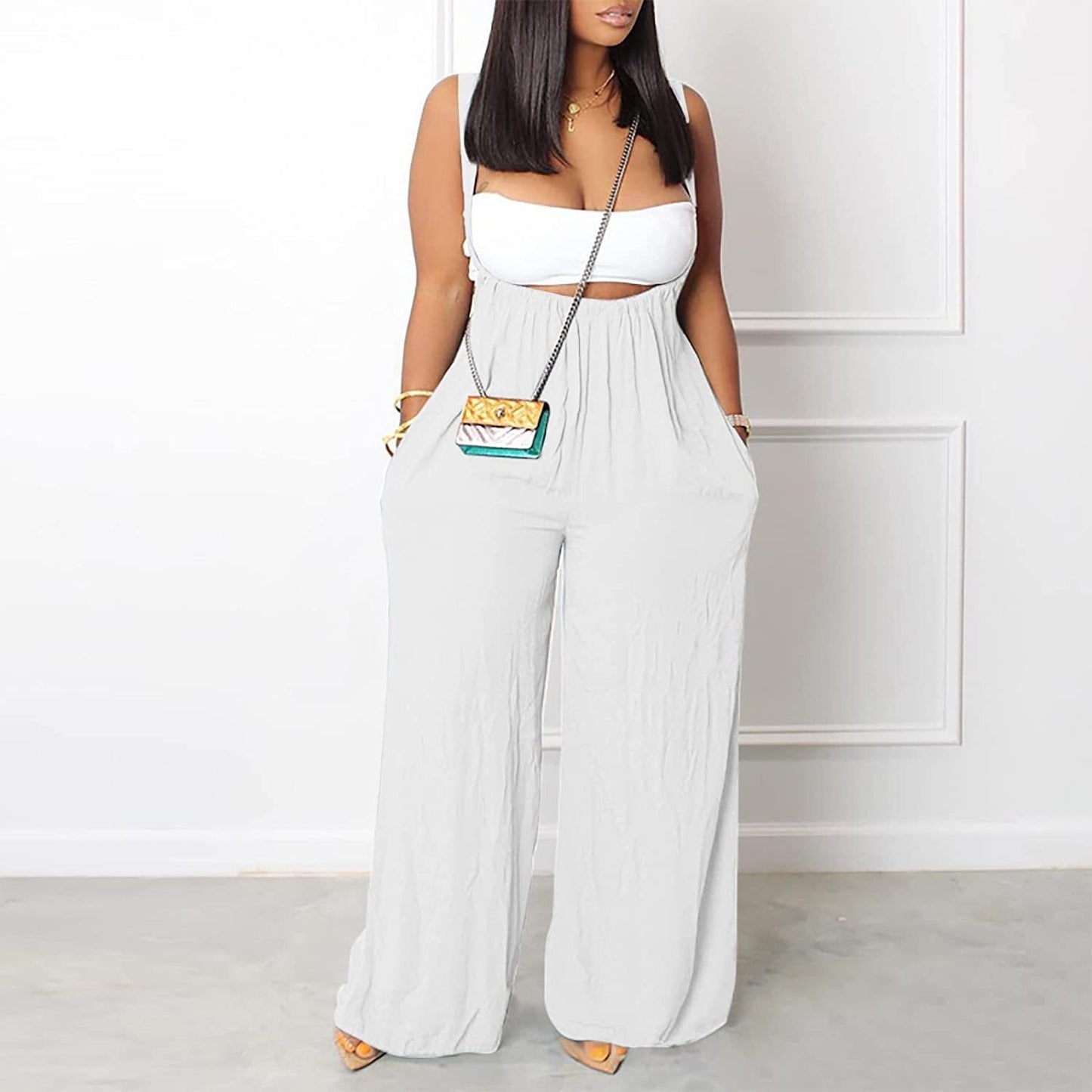 Soft Loose Solid Color Dreams Jumpsuit