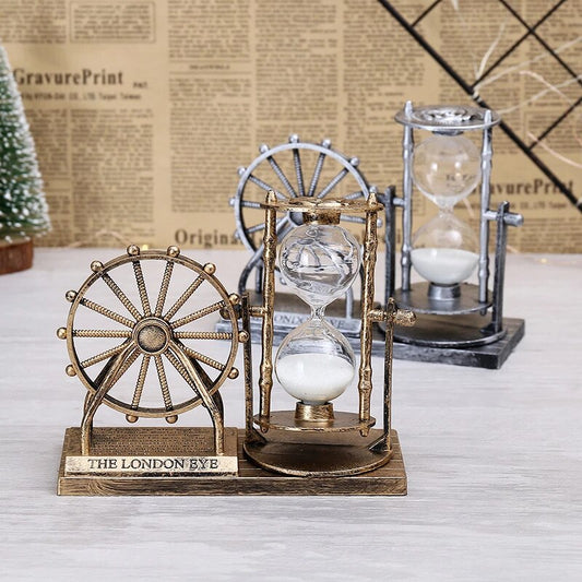 Retro Ferris Wheel Quicksand Hourglass Ornaments Home Decoration Ornaments Crafts