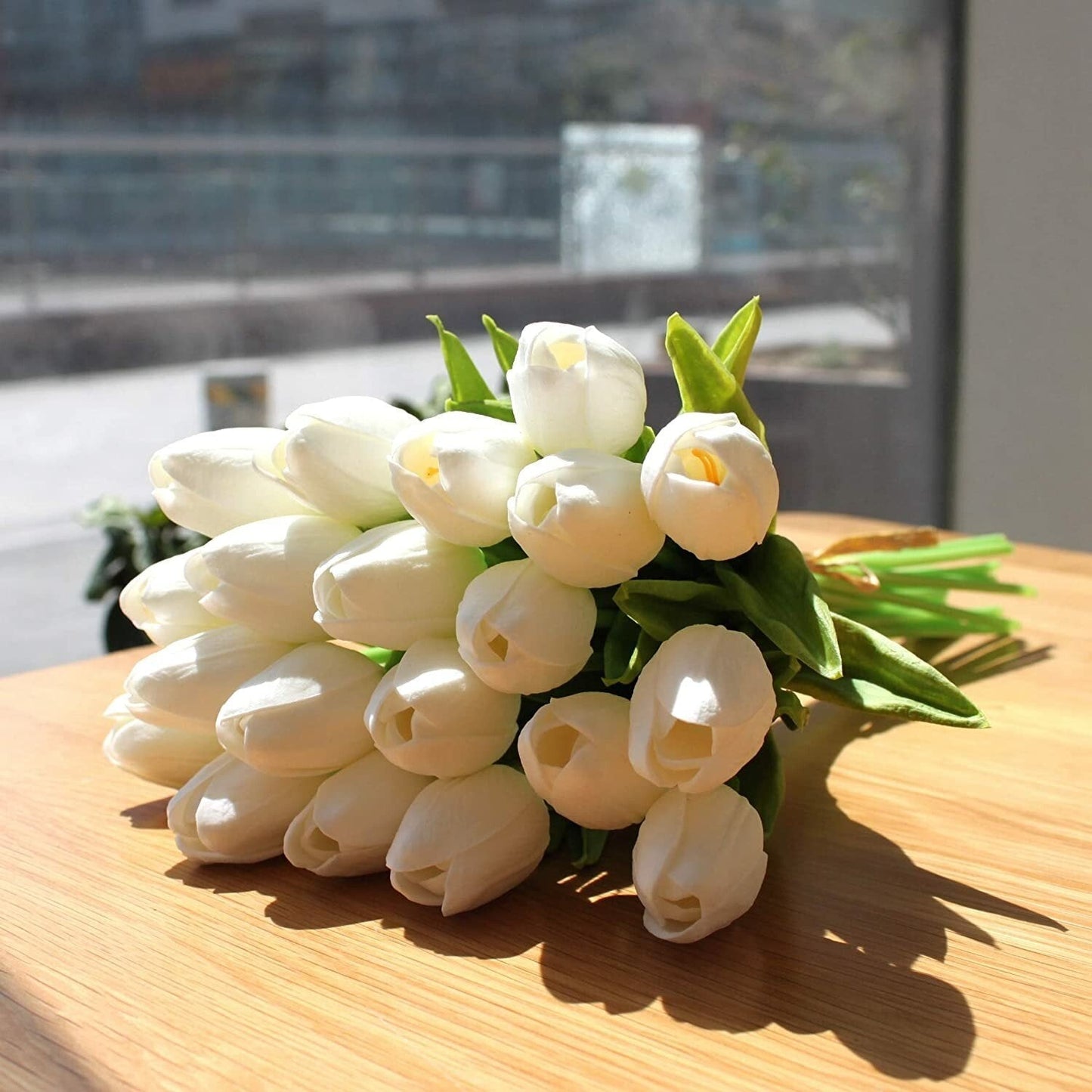 High Quality Artificial Latex Tulips(PCS 10)