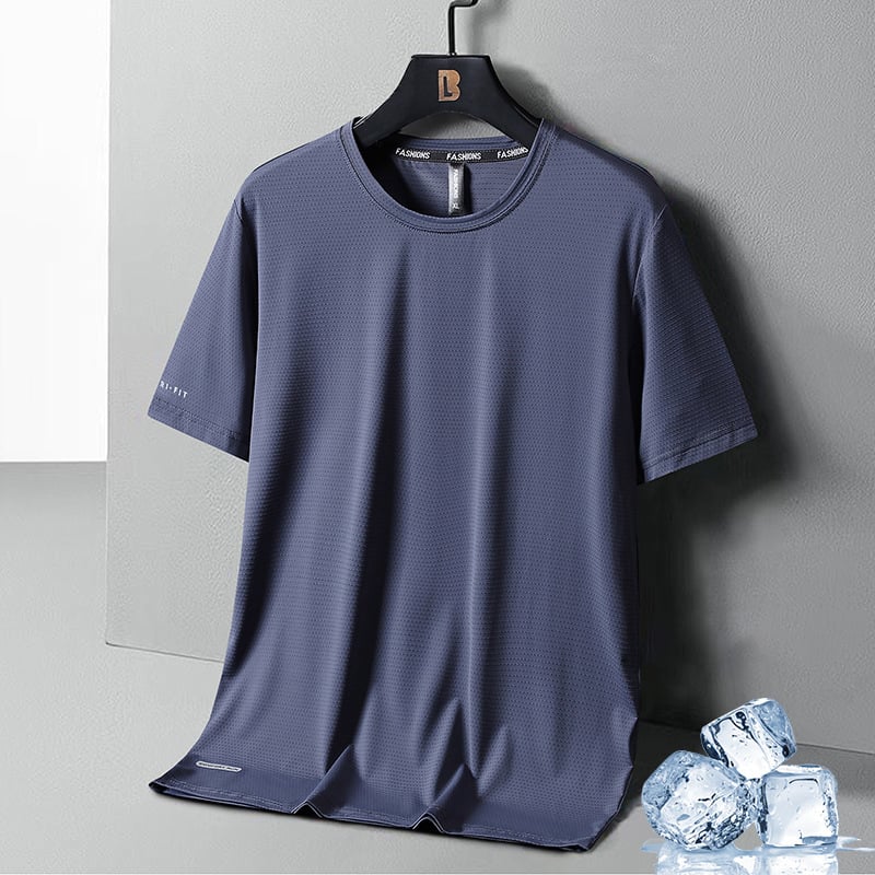 SUMMER HOT SALE - 49% OFFIce Silk Round Neck T-Shirt