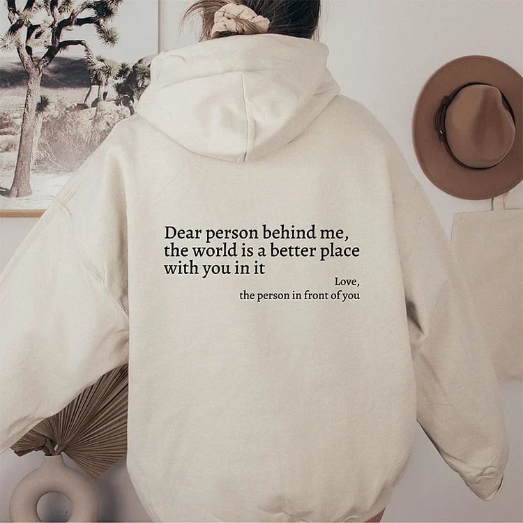 Dear Person Behind Me'  Sweatshirt(Buy 2 Get Free Shipping)