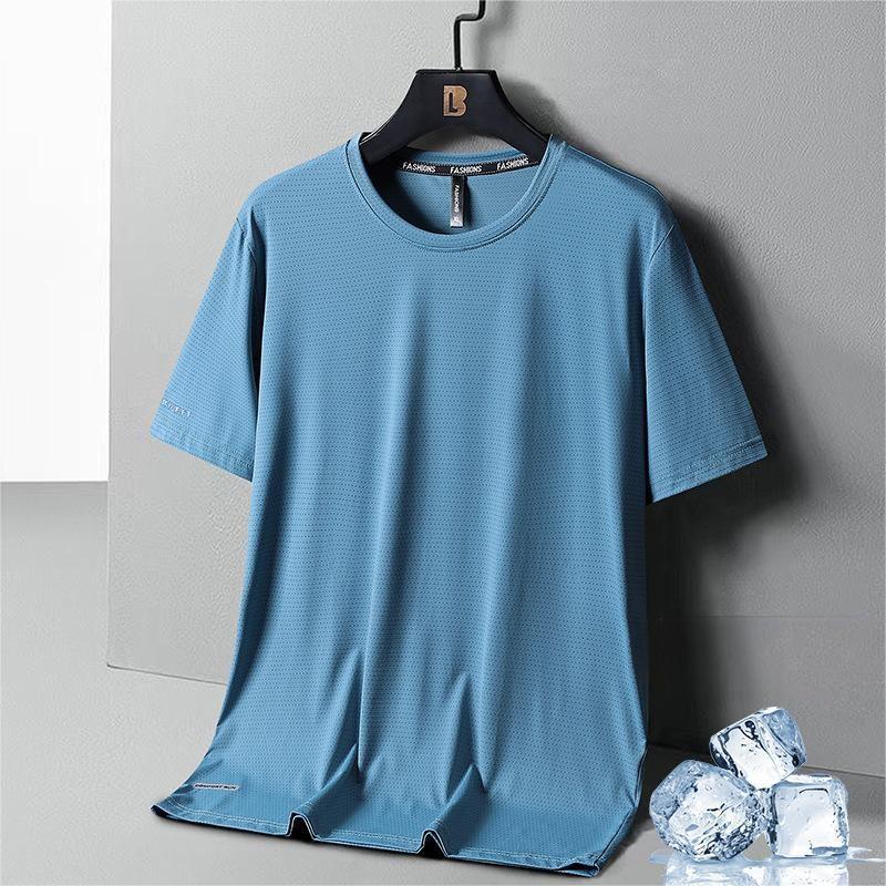 SUMMER HOT SALE - 49% OFFIce Silk Round Neck T-Shirt