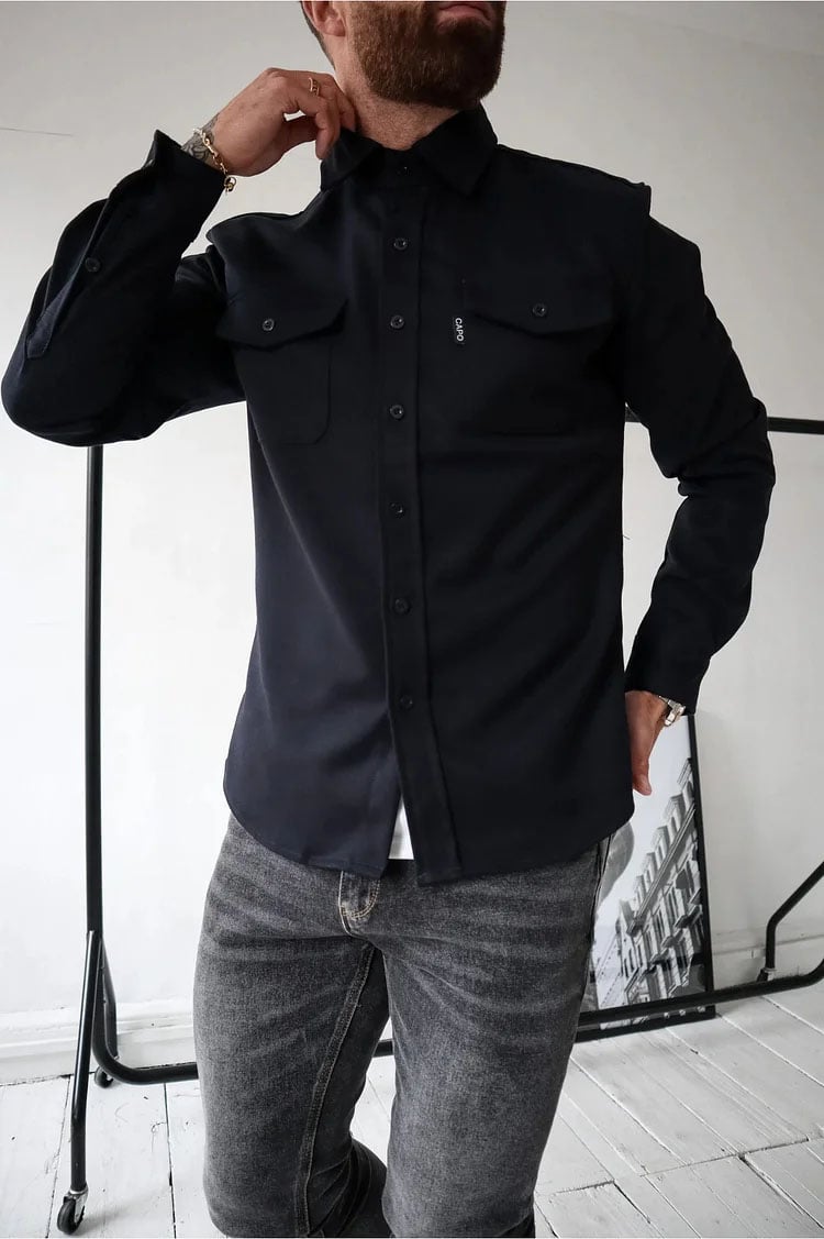 Button Down Shirt Jacket (Buy 2 Free Shipping)